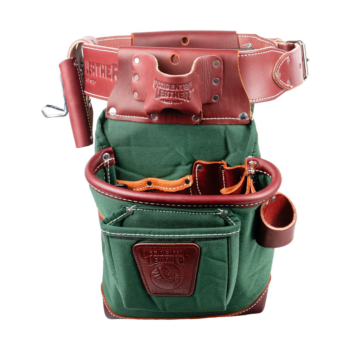 Occidental Leather 8585XL Extra Large Heritage FatLip Tool Bag Set - 7