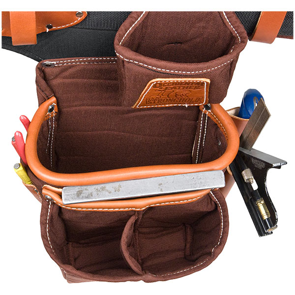 Occidental Leather 9855 Adjust-to-Fit FatLip Tool Belt Set - Cafe - 2