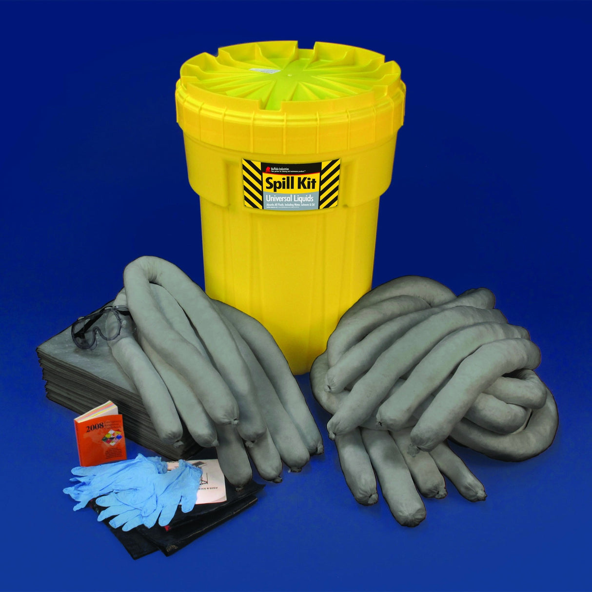 Buffalo Industries 92030 30 Gallon Poly-Overpack Spill Kit, Universal