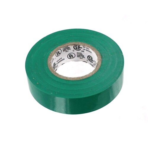 Tape 33UL60GRN 3/4" x 60' Green Electrical Tape - 2