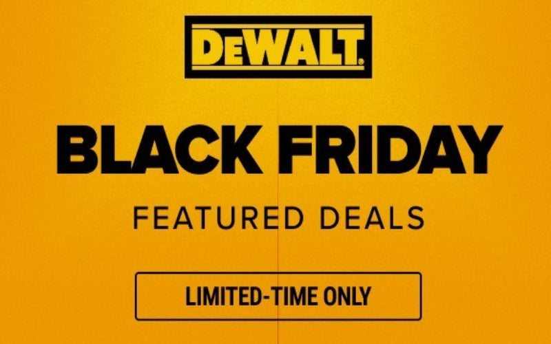 DeWalt black friday deals