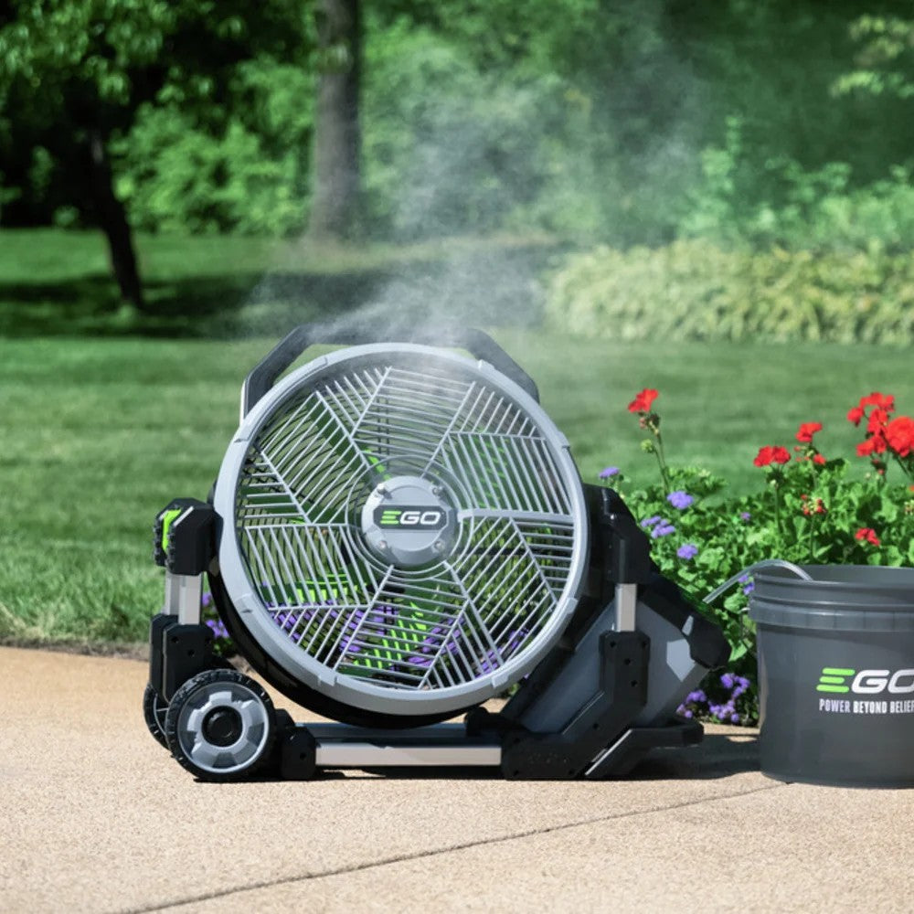 EGO Misting Fan Models: FN1000 vs FN1800 Compared