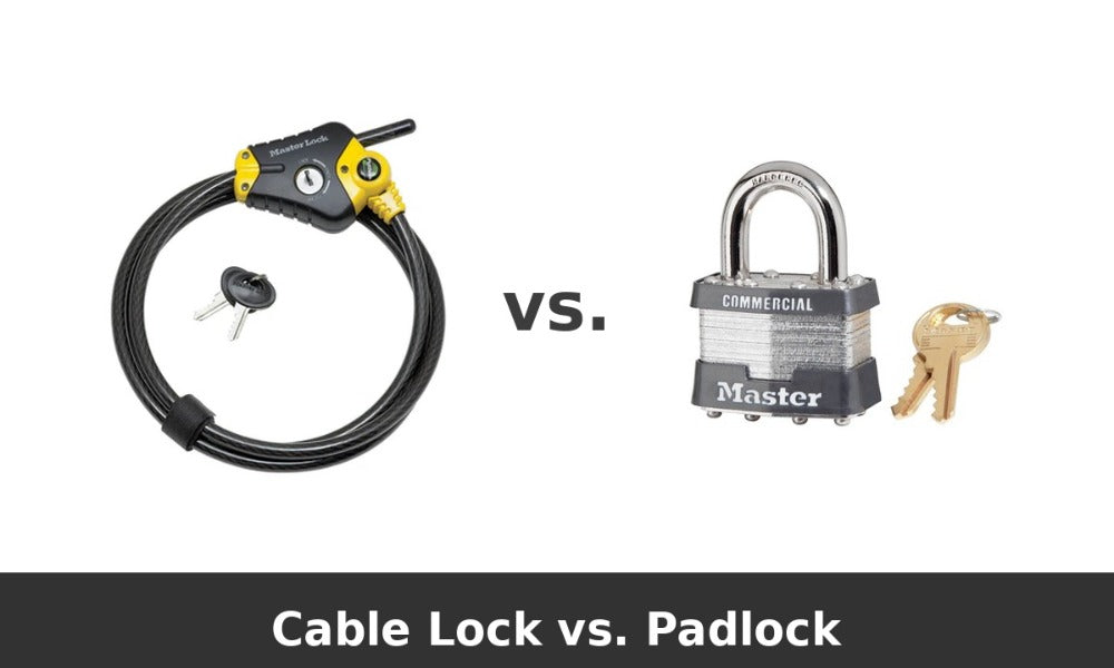 Cable Lock vs. Padlock 