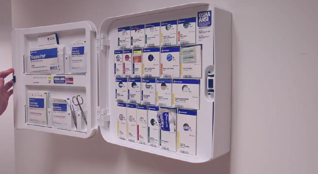 first aid only cabinet