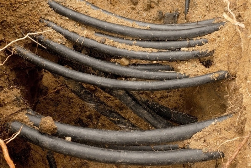 Buried Electrical Conduit