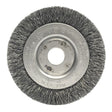 Weiler 00204 3" Narrow Crimped Wire Wheel, .006, 1/2"-3/8" A.H., Packs of 2