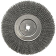 Weiler 01228 10" Narrow Crimped Wire Wheel, .006, 3/4" A.H., Packs of 2