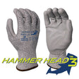 Armor Guys 02-013-XXL Hammerhead Cut Glove A3 Gray Salt & Pepper HDPE 4442C XX-Large