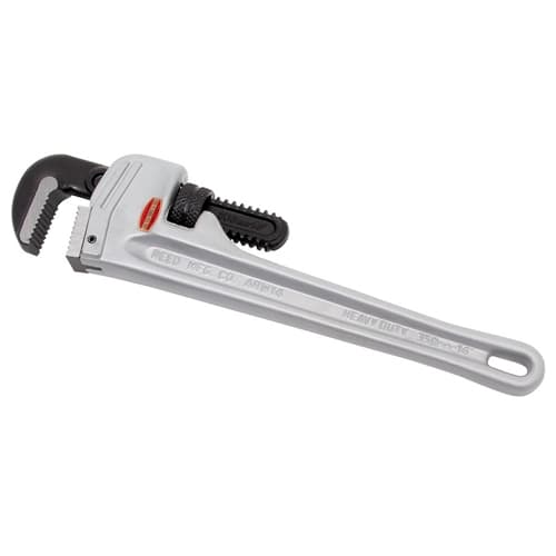 Reed ARW10 Pipe Wrench, Aluminum - Straight 10"