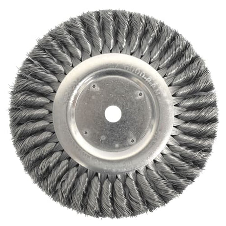 Weiler 08138 8" Standard Twist Wire Wheel, .014, 3/4" A.H., Packs of 2