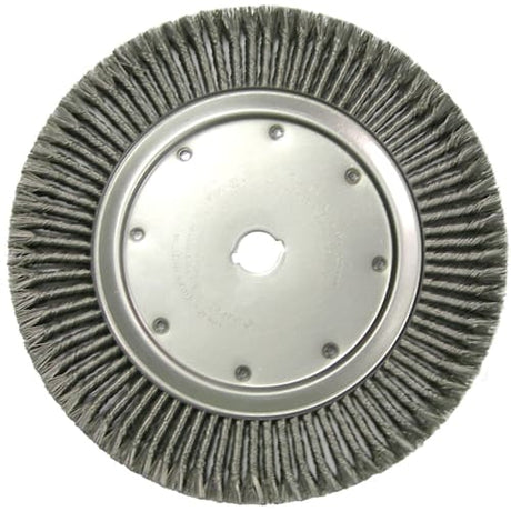 Weiler 08319 14" High Compliance Knot Wheel, .014, 1-1/4" A.H., Packs of 2