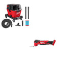 Milwaukee 0910-20 Wet/Dry Vacuum Kit W/ 2836-20 Oscillating Multi-Tool
