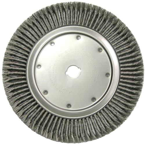 Weiler 09990 15" High Compliance Knot Wheel, .020, 2" A.H., Packs of 2