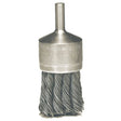 Weiler 10027 1-1/8" Knot Wire End Brush, .014