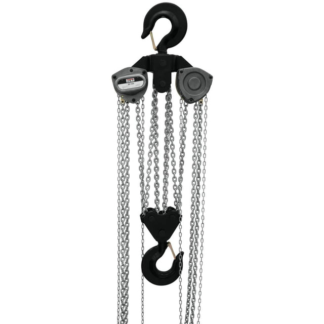 Jet JT9-102020 L-100-2000WO-10 20-Ton Hand Chain Hoist 10' Lift, Overload Protection