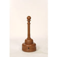 Eagle 1206BROWN SafeSmoker Receptacle - Poly w/Metal Bucket-Brown