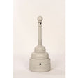Eagle 1208BEIGE SafeSmoker Receptacle - Poly w/Metal Bucket-Beige