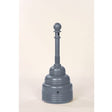 Eagle 1208GRAY SafeSmoker Receptacle - Poly w/Metal Bucket-Gray