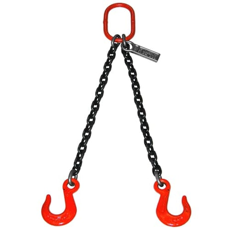 Lift All 78DOSW8X6 Sling Chain, Double Oblong Hook, 7/8x6