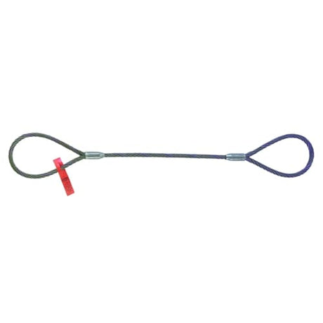 Lift All 38IEEX2 Wire Rope Sling Eye & Eye Imported, 3/8"x 2' 6x19