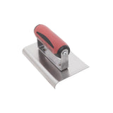 MarshallTown 136SSD 14190 - 6 X 3 SS Edger-Curved Ends 3/8R, 1/2L-DuraSoft Handle - 2