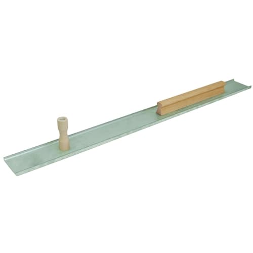MarshallTown 14876 42" Plaster Darby-Single Serrated Edge-Keyhole Handle