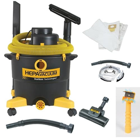 Love-Less Ash 16008 16 Gal Wet Dry DustlessVac Renovate Right EPA HEPA Kit