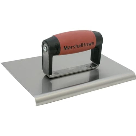 MarshallTown 163SSD 14188 - 6 X 6 SS Edger-Straight Ends 1/2R, 5/8L-DuraSoft Handle