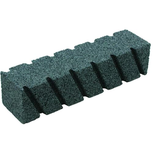 MarshallTown 16545 8 X 2 X 2 Fluted Rub Brick; 20 Grit