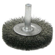 Weiler 17955 2" Radial Wire Wheel, .008, 1/4" Stem, Packs of 10