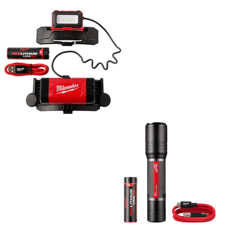 Milwaukee 2118-21 Headlamp Kit W/ 2162-21 Flashlight
