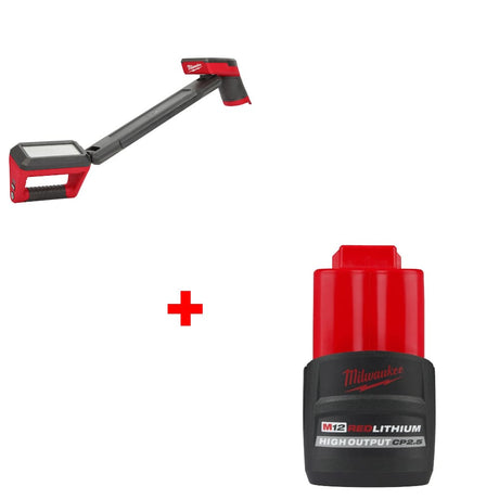 Milwaukee 2126-20 M12 Underbody Light Kit w/ FREE 48-11-2425 M12 Battery Pack