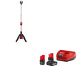 Milwaukee 2132-20 M12 Tower Light W/ 48-59-2452S M12 2-Battery Starter Kit