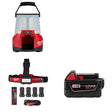 Milwaukee 2145-20 M18 LED Site Light  W/ FREE 2115-21 Headlamp & Battery Pack