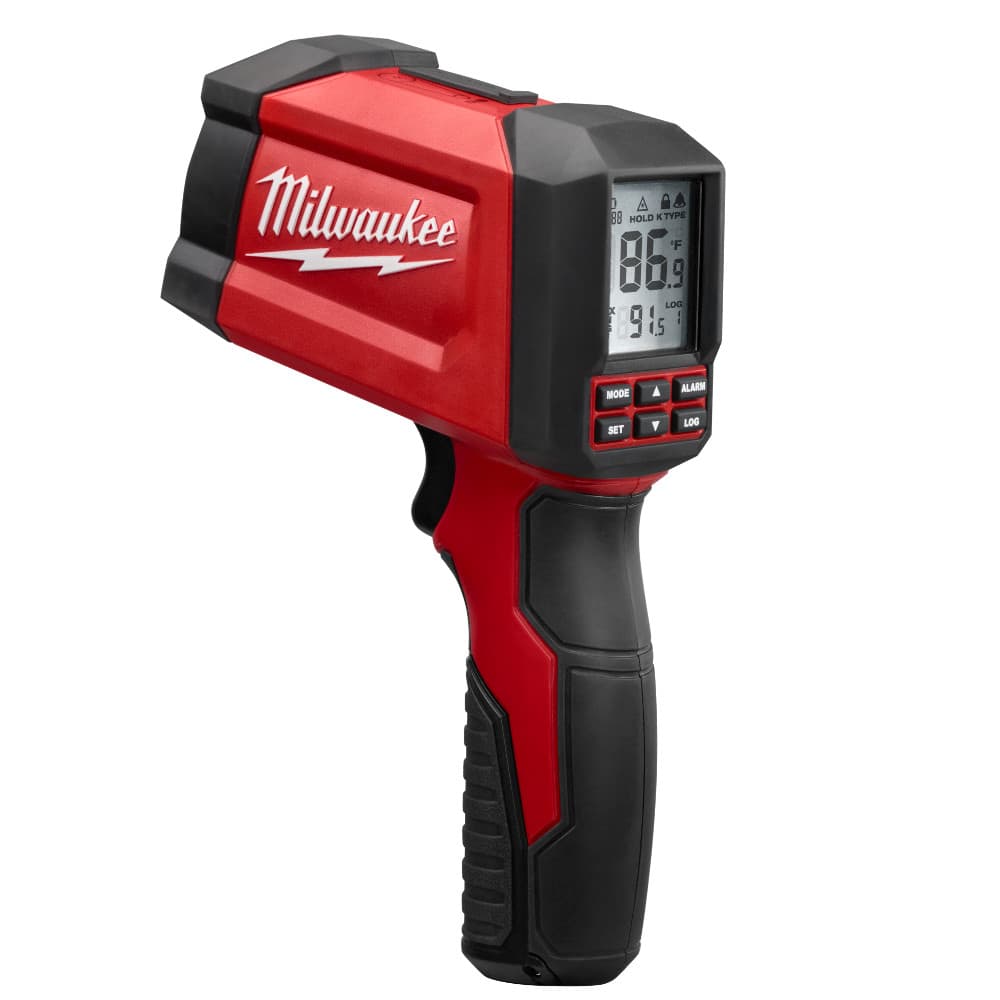 Milwaukee 2269-20NST 30:1 Infrared/Contact Temp Gun 9-Volt NIST Certified