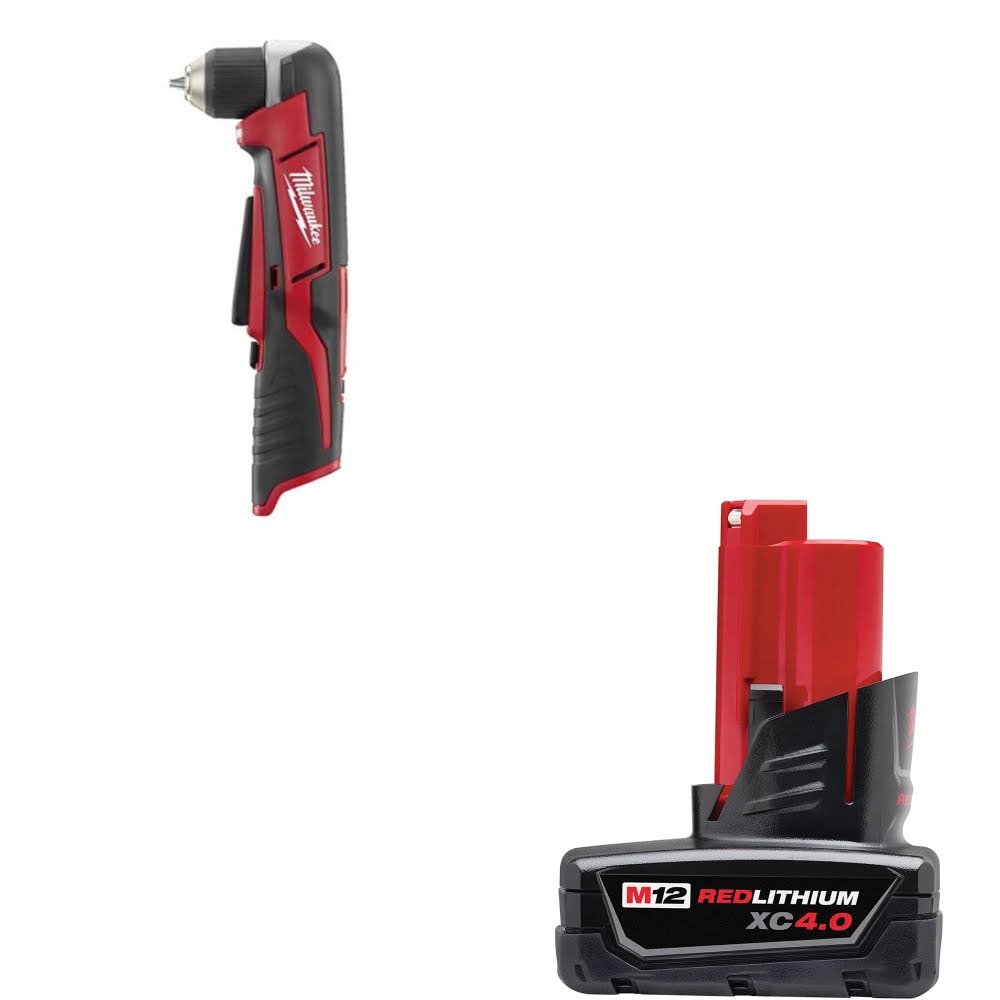 Milwaukee 2415-20 M12 3/8" Drill Driver W/  48-11-2440 M12 XC4.0 Battery Pack