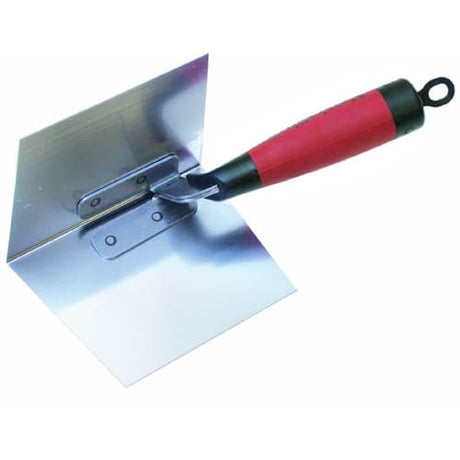 MarshallTown 24D 15324 - 5 X 3 3/4 Thin Coat Corner Trowel-DuraSoft Hdl