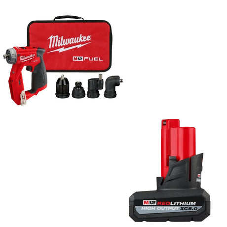 Milwaukee 2505-20 Installation Drill/Driver Kit W/ FREE XC5.0 Battery