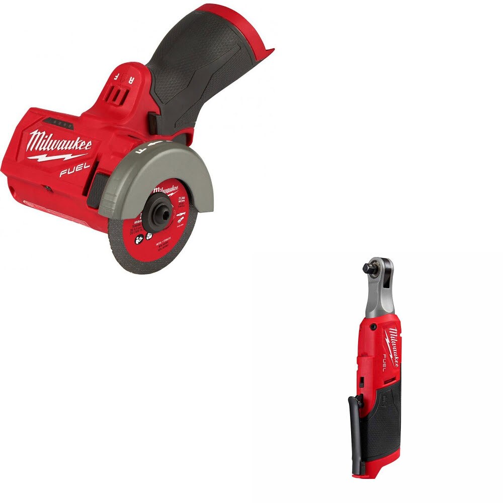 Milwaukee 2522-20 Compact Cut Off Tool Kit W/ 2567-20 High Speed Ratchet