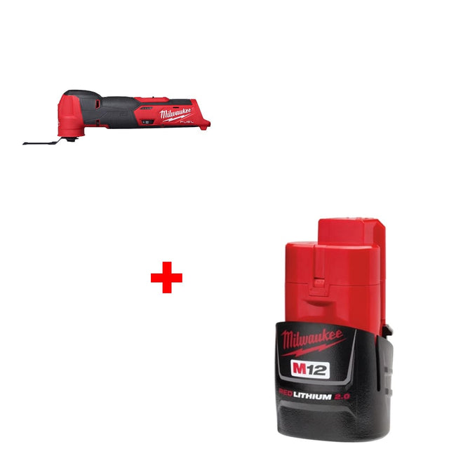 Milwaukee 2526-20 M12 Oscillating Multi-Tool w/ FREE 48-11-2420 M12 2.0 Battery