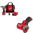 Milwaukee 2550-22 M12 Rivet Tool Kit W/ FREE 2522-20 M12 Cut-Off Tool, Bare