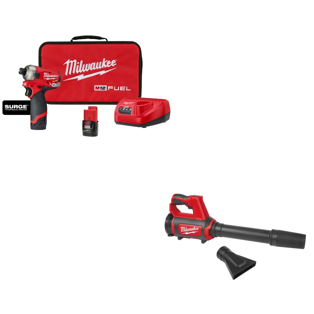 Milwaukee 2551-22 Hydraulic Driver Kit W/ FREE 0852-20 Spot Blower