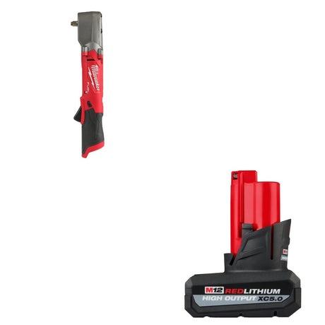 Milwaukee 2564-20 Right Angle Impact Wrench Kit W/ FREE XC5.0 Battery