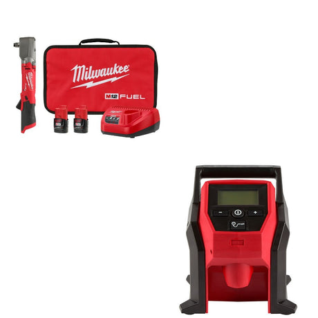 Milwaukee 2565-22 Impact Wrench Kit W/ FREE 2475-20 Compact Inflator