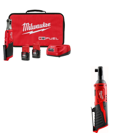 Milwaukee 2566-22 Ratchet Kit W/ FREE 2457-20 Cordless Ratchet
