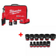 Milwaukee 2567-22 M12 FUEL™ 3/8" Ratchet Kit W/ FREE 49-66-7005 12PC Socket Set