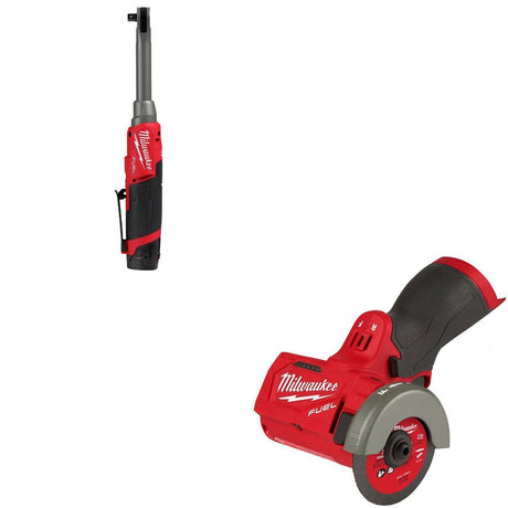 Milwaukee 2569-21 3/8" Ratchet Kit W/ FREE 2522-20 3" Cut Off Tool