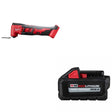 Milwaukee 2626-20 M18 Multi-Tool, Bare W/ 48-11-1865 M18 XC6.0 Battery Pack