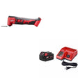 Milwaukee 2626-20 M18 Multi-Tool, Bare W/ 48-59-1850 M18 XC5.0 Starter Kit