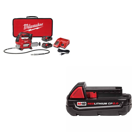 Milwaukee 2646-22CT M18 2-Speed Gun Kit w/ FREE 48-11-1820 M18 2.0 Battery Pack